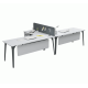 Compact Double Workstation With