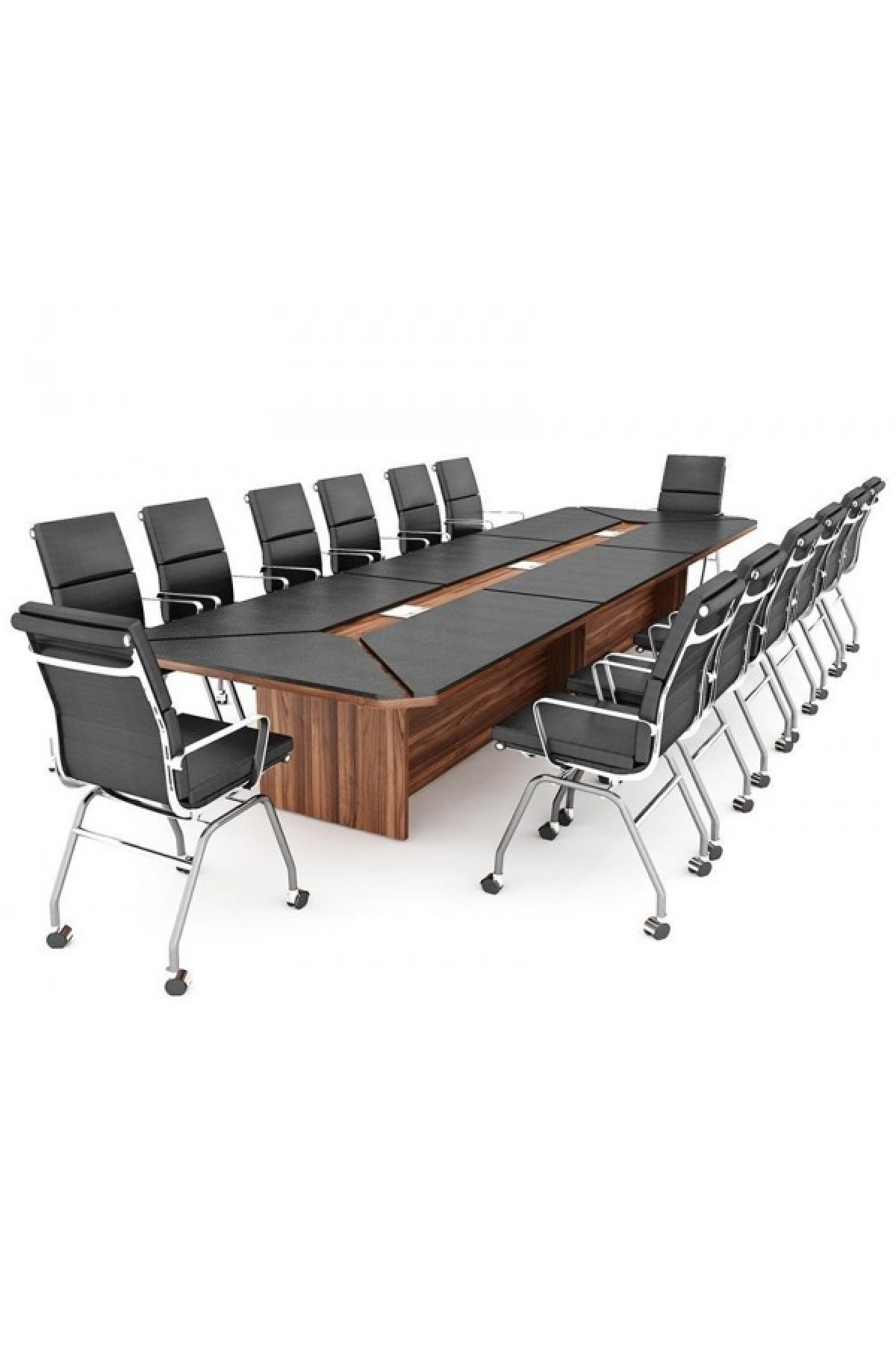 Fourtune Leather Meeting Table