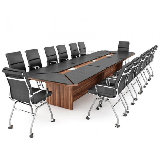 Fourtune Leather Meeting Table
