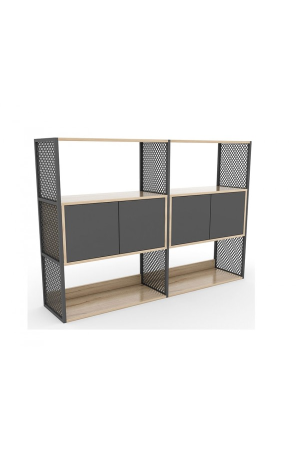 Flat Metal Office Cabinet  160*120