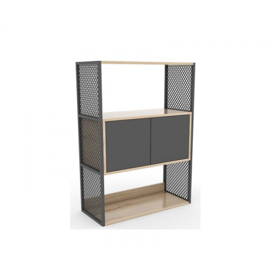 Flat Metal Office Cabinet