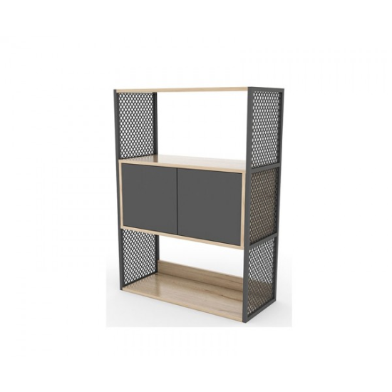 Flat Metal Office Cabinet