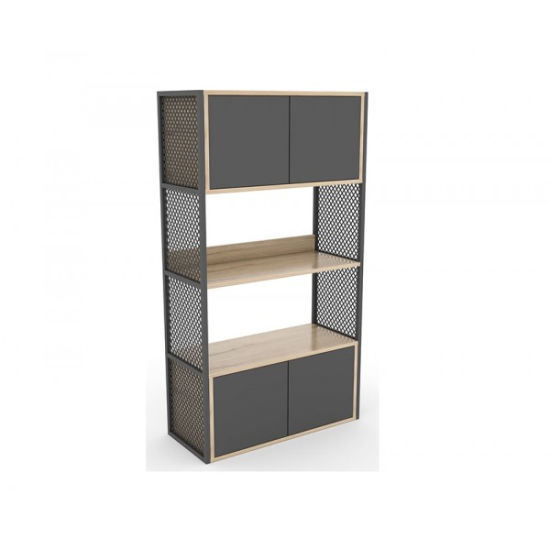 Flat Metal Office Cabinet  80*160