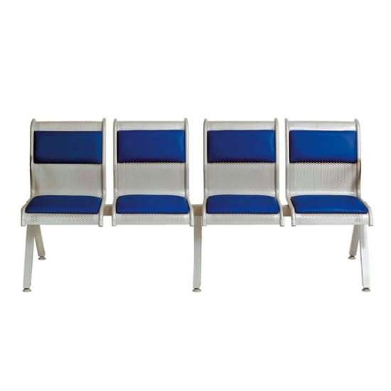 Metal Four Waiting Seat