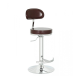 Cafe Restaurant High Stool With Backrest