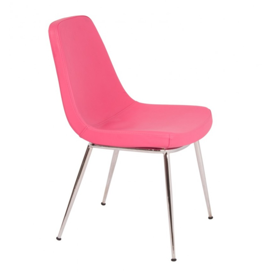 Bety Cafe Restaurant Chair Metal Legs