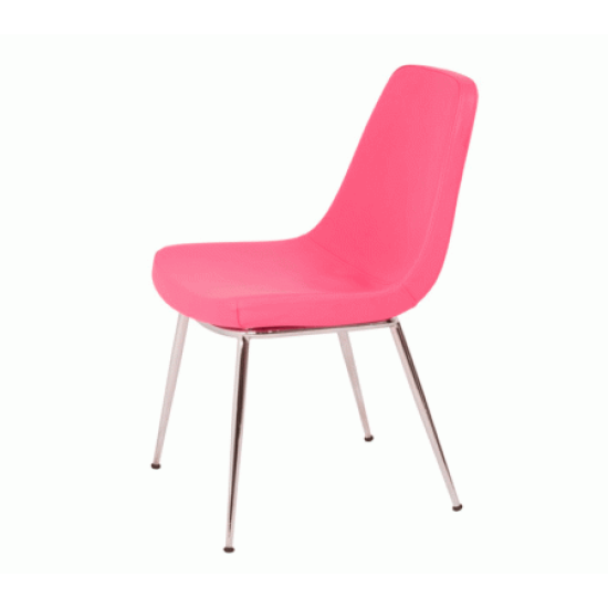 Bety Cafe Restaurant Chair Metal Legs