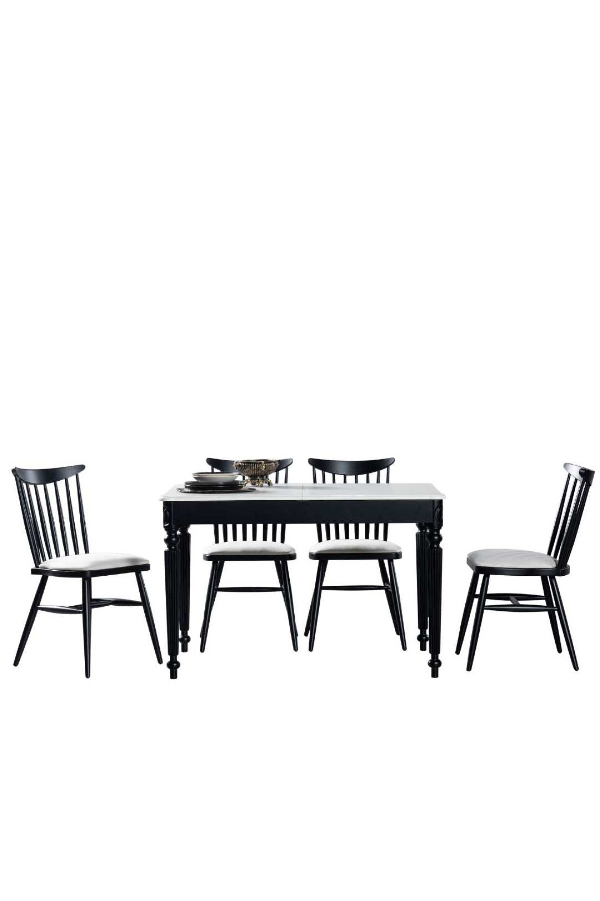 Abete Extendable Dining Table Set