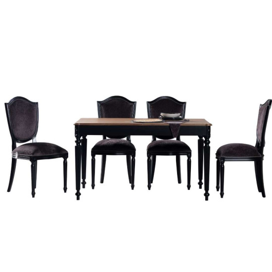 Acacia Extendable Dining Table Set