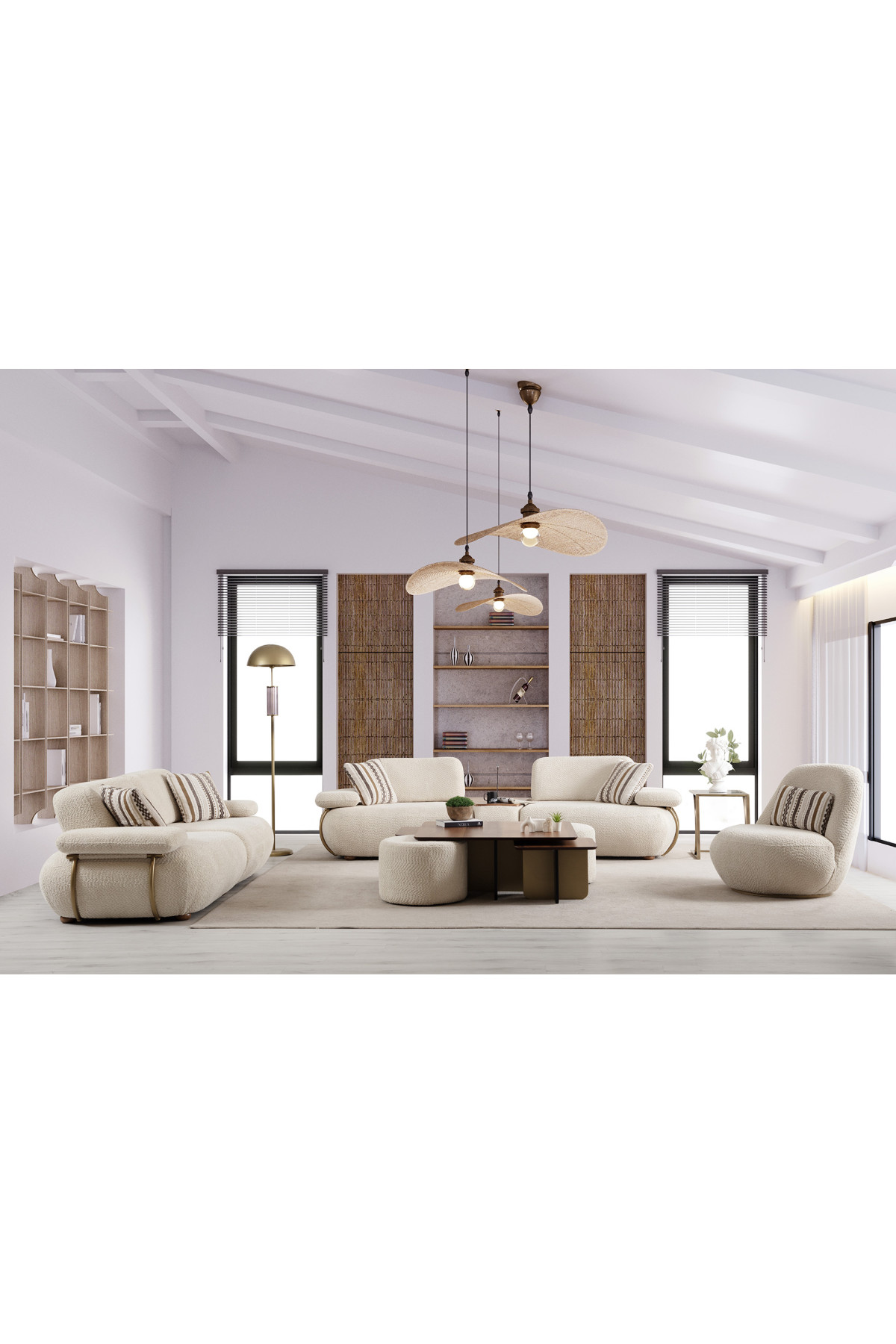 Madrid Sofa Set