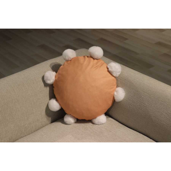 KNS 75-2 40X40 Decorative Round Pilling Pompom Pills