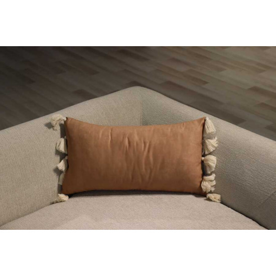 KNS 75-3 60x35 Decorative Tassel Cushion Tassel Pillows