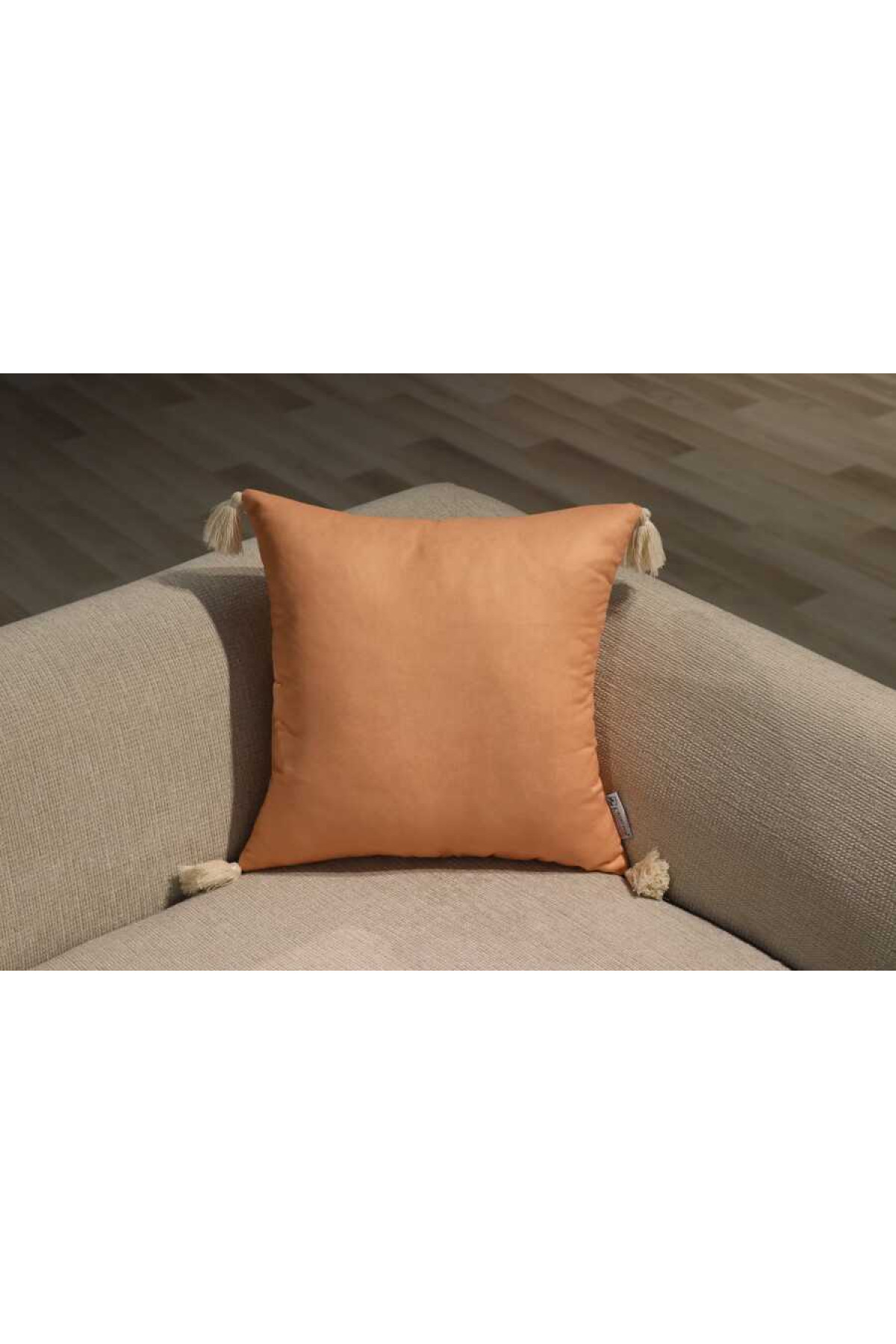 KNS 75-1 45x45 Decorative Tassel Cushion Tassel Pillows