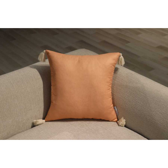 KNS 75-1 45x45 Decorative Tassel Cushion Tassel Pillows