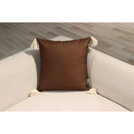 KNS 71-3 45x45 Decorative Tassel Cushion Tassel Pillows