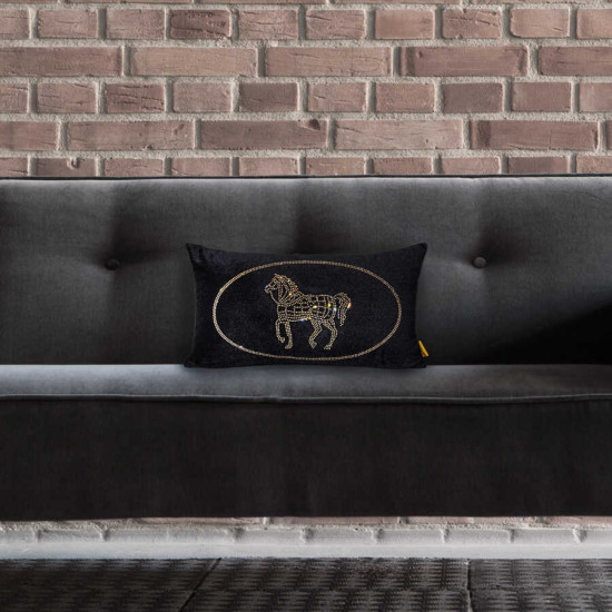 Stone Printed Cushion T-401 Stone Printed Crusses