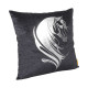 Leaf printed cushion L-186 leaf printed pillows